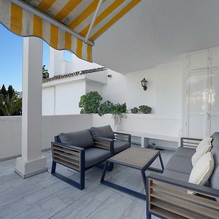 1104 First Line Beach Apartment Golden Beach Pool Marbella Esterno foto