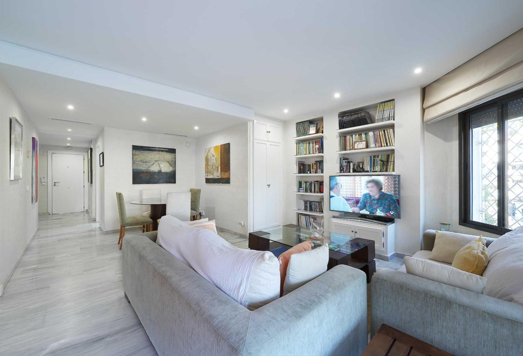 1104 First Line Beach Apartment Golden Beach Pool Marbella Esterno foto