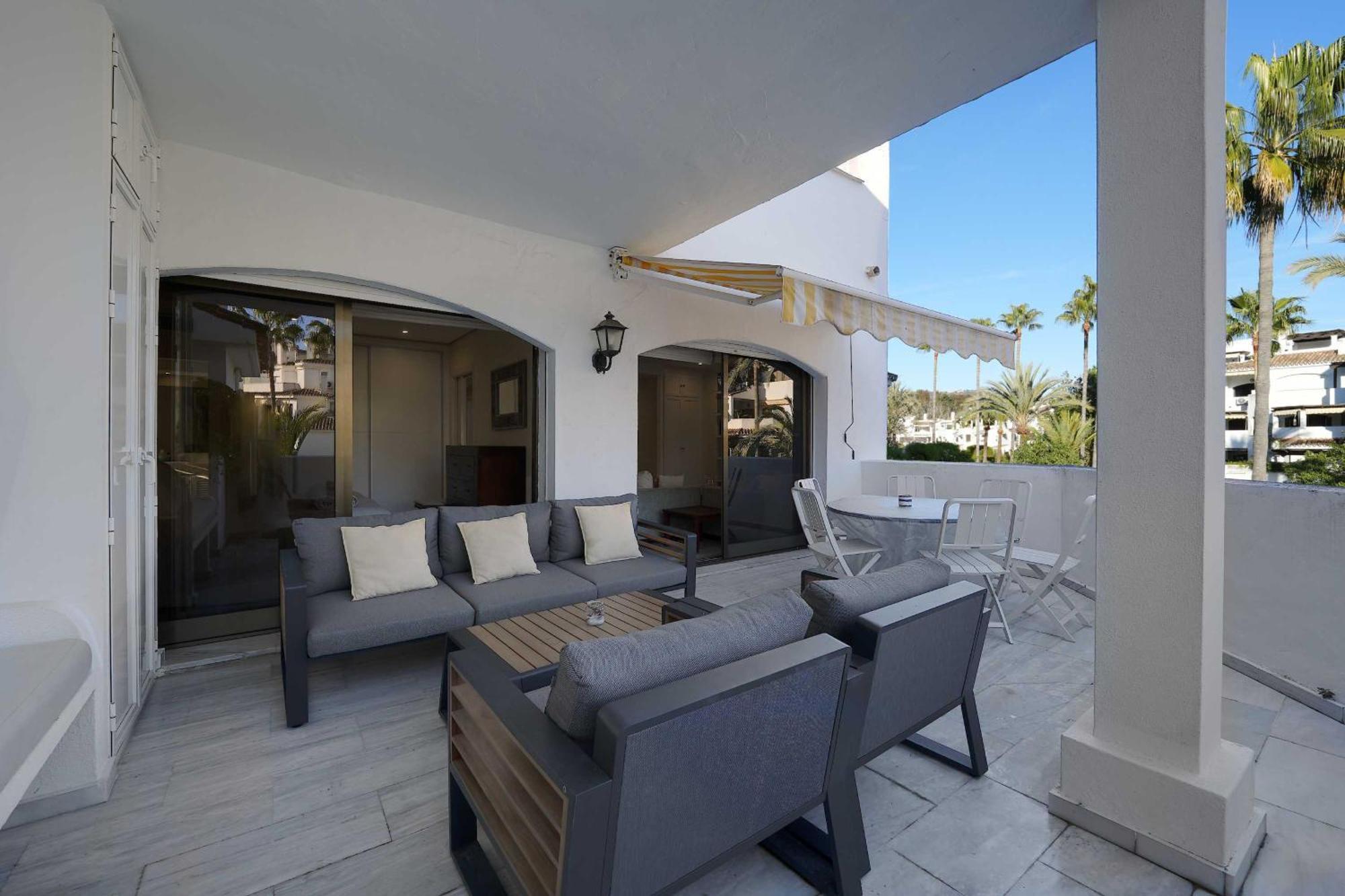 1104 First Line Beach Apartment Golden Beach Pool Marbella Esterno foto