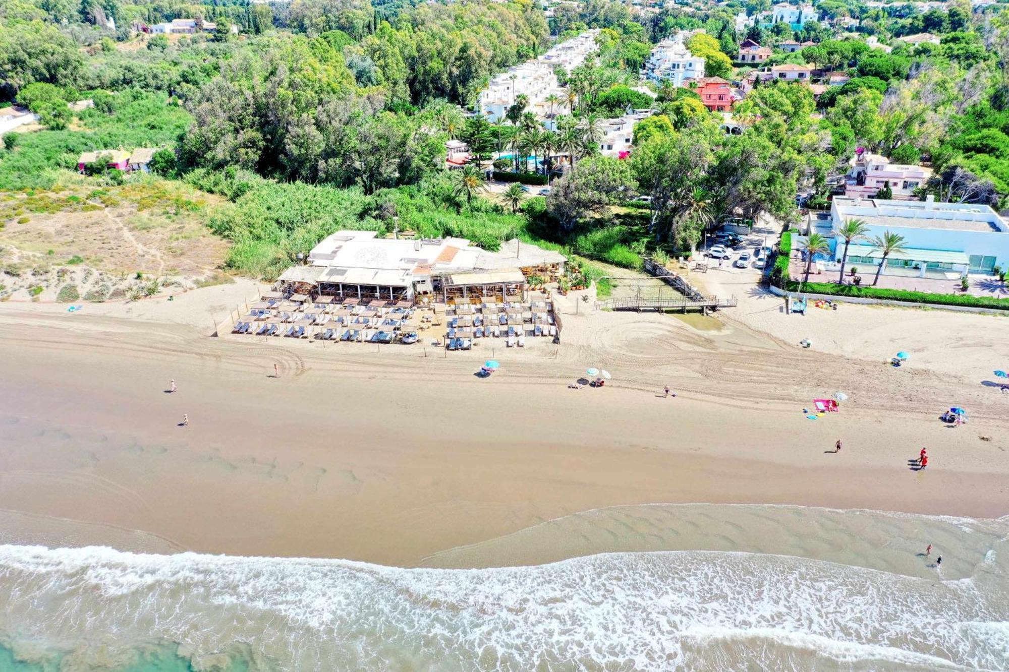 1104 First Line Beach Apartment Golden Beach Pool Marbella Esterno foto