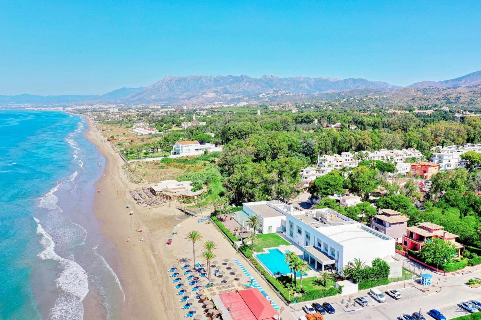 1104 First Line Beach Apartment Golden Beach Pool Marbella Esterno foto